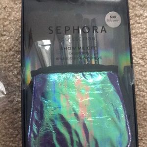 Sephora Sparkly Makeup Brush Set